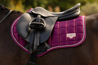LeMieux Blackberry Loire Classic Close Contact Square Blackberry| Online For Equine