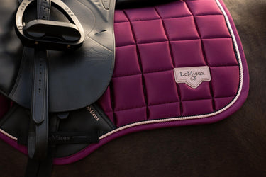 LeMieux Blackberry Loire Classic Close Contact Square Blackberry| Online For Equine
