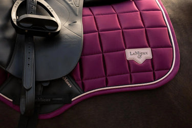 LeMieux Blackberry Loire Classic Close Contact Square Blackberry| Online For Equine