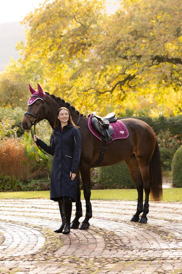 LeMieux Blackberry Loire Classic Close Contact Square Blackberry| Online For Equine