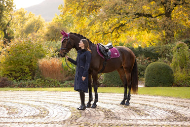 LeMieux Blackberry Loire Classic Close Contact Square Blackberry| Online For Equine