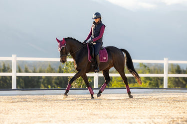LeMieux Blackberry Loire Classic Dressage Square Blackberry| Online For Equine