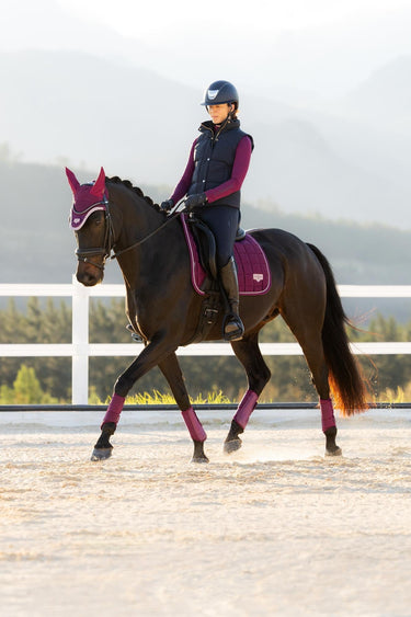 LeMieux Blackberry Loire Classic Dressage Square Blackberry| Online For Equine