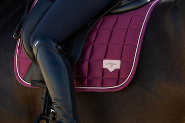 LeMieux Blackberry Loire Classic Dressage Square Blackberry| Online For Equine