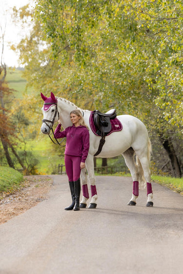 LeMieux Blackberry Loire Classic GP Square Blackberry| Online For Equine