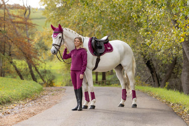 LeMieux Blackberry Loire Classic GP Square Blackberry| Online For Equine