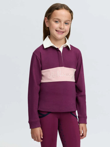 LeMieux Blackberry Mini Roman Rugby Shirt| Online For Equine