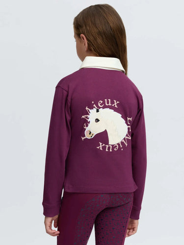 LeMieux Blackberry Mini Roman Rugby Shirt| Online For Equine
