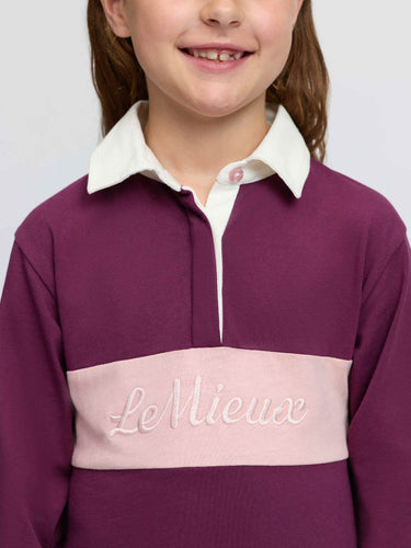 LeMieux Blackberry Mini Roman Rugby Shirt| Online For Equine
