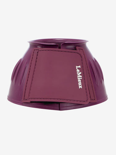 LeMieux Blackberry Rubber Bell Boots Blackberry| Online For Equine