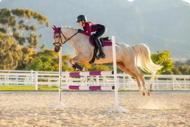 LeMieux Blackberry Suede GP Square| Online For Equine