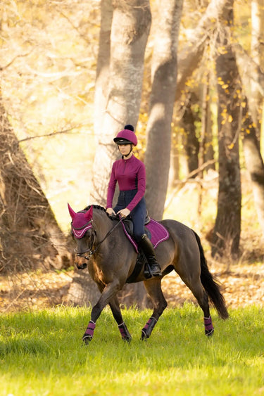 LeMieux Blackberry Suede GP Square| Online For Equine