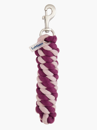 LeMieux Blackberry/Wild Rose Polycotton Leadrope Blackberry/Wild Rose| Online For Equine