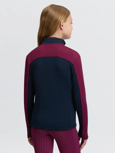LeMieux Blackberry Young Rider Bethany Zip Through Mid Layer| Online For Equine