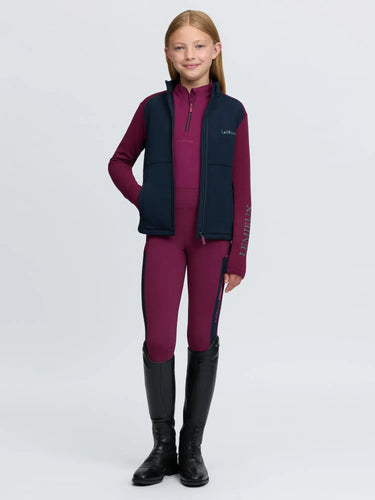 LeMieux Blackberry Young Rider Bethany Zip Through Mid Layer| Online For Equine
