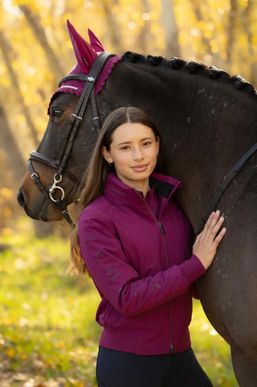 LeMieux Blackberry Young Rider Clarissa Crew Jacket| Online For Equine