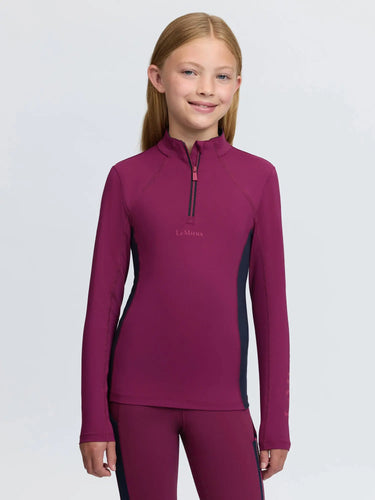 LeMieux Blackberry Young Rider Classique Base Layer Blackberry| Online For Equine
