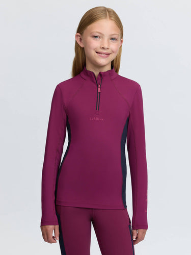LeMieux Blackberry Young Rider Classique Base Layer Blackberry| Online For Equine