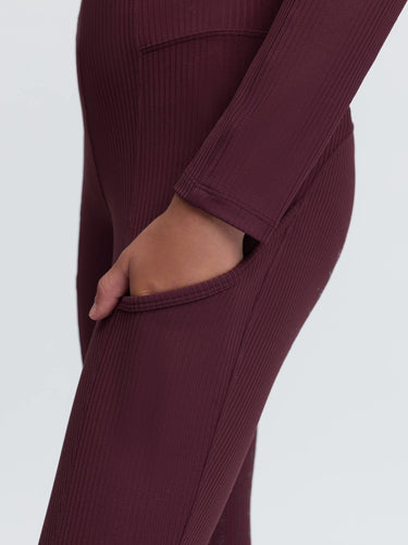 LeMieux Bramble Young Rider Orla Ribbed Pull Ons Bramble| Online For Equine