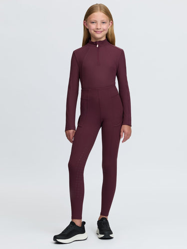 LeMieux Bramble Young Rider Orla Ribbed Pull Ons Bramble| Online For Equine