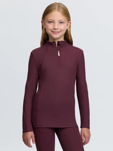 LeMieux Bramble Young Rider Raye Ribbed Base Layer Bramble| Online For Equine