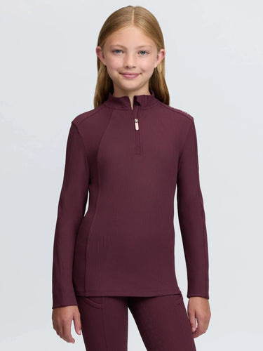 LeMieux Bramble Young Rider Raye Ribbed Base Layer Bramble| Online For Equine