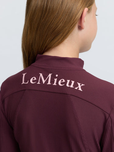 LeMieux Bramble Young Rider Raye Ribbed Base Layer Bramble| Online For Equine