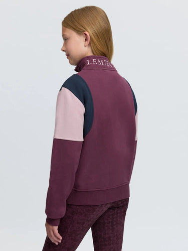 LeMieux Bramble Young Rider Viola Quarter Zip Sweat| Online For Equine