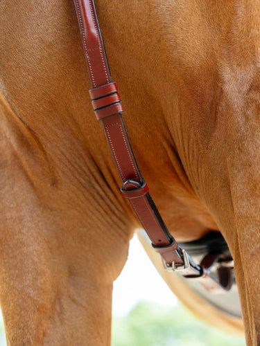 LeMieux Breastplate (D-Ring Attachment) Chestnut/Silver| Online For Equine