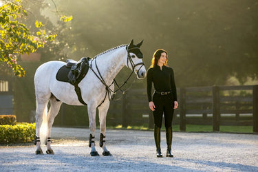 LeMieux Brilliance Close Contact Square Black| Online For Equine