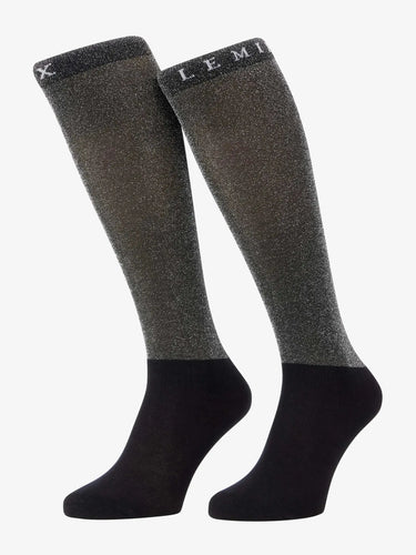 LeMieux Brilliance Competition Socks Black| Online For Equine
