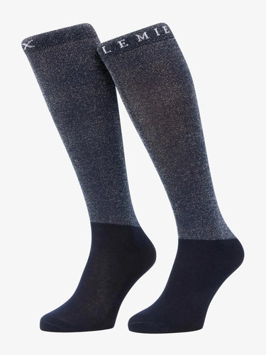 LeMieux Brilliance Competition Socks Navy| Online For Equine