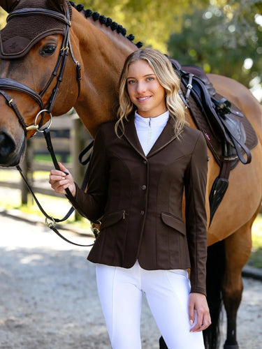 LeMieux Brilliance Diana Show Jacket Espresso| Online For Equine