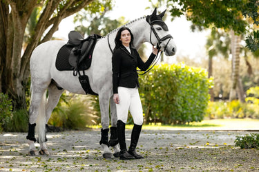 LeMieux Brilliance Dressage Square Black| Online For Equine
