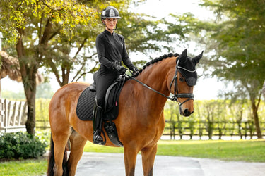 LeMieux Brilliance Dressage Square Black| Online For Equine