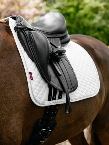 LeMieux Brilliance Dressage Square White| Online For Equine