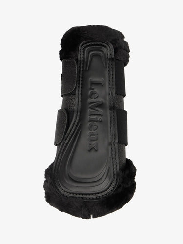 LeMieux Brilliance Fleece Edged Brushing Boot Black| Online For Equine