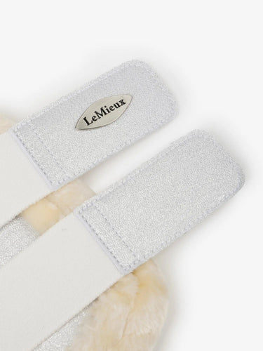 LeMieux Brilliance Fleece Edged Brushing Boot White| Online For Equine