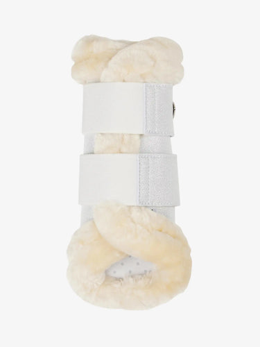 LeMieux Brilliance Fleece Edged Brushing Boot White| Online For Equine