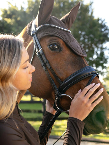 LeMieux Brilliance Fly Hood Espresso| Online For Equine
