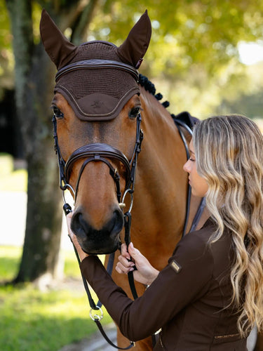 LeMieux Brilliance Fly Hood Espresso| Online For Equine