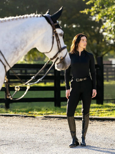 LeMieux Brilliance Heyden Lightweight Base Layer Black| Online For Equine