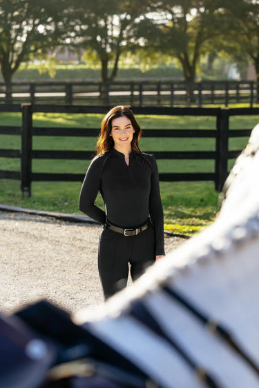 LeMieux Brilliance Heyden Lightweight Base Layer Black| Online For Equine