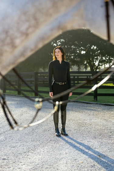 LeMieux Brilliance Heyden Lightweight Base Layer Black| Online For Equine