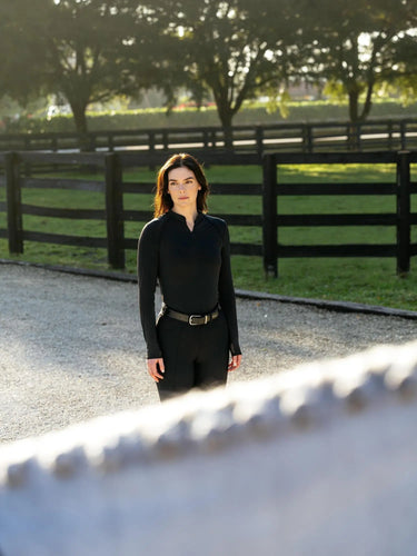LeMieux Brilliance Heyden Lightweight Base Layer Black| Online For Equine