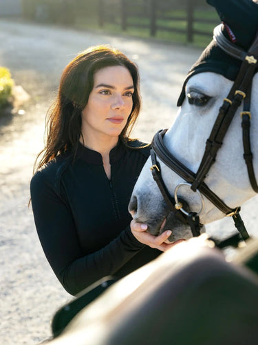 LeMieux Brilliance Heyden Lightweight Base Layer Black| Online For Equine