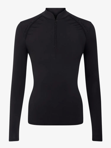LeMieux Brilliance Heyden Lightweight Base Layer Black| Online For Equine