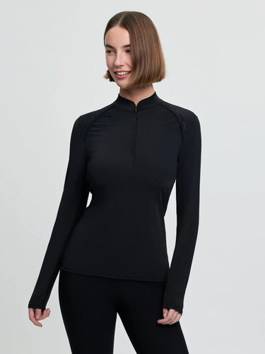 LeMieux Brilliance Heyden Lightweight Base Layer Black| Online For Equine