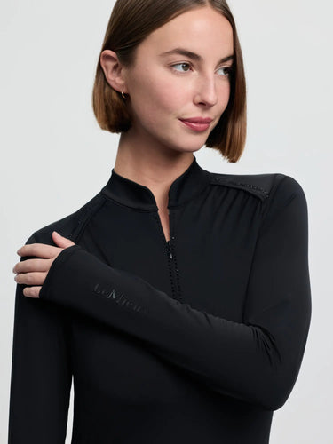 LeMieux Brilliance Heyden Lightweight Base Layer Black| Online For Equine