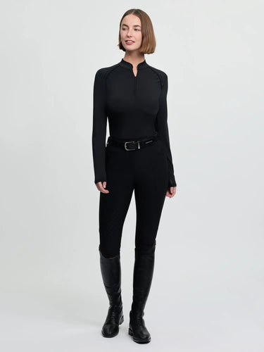 LeMieux Brilliance Heyden Lightweight Base Layer Black| Online For Equine
